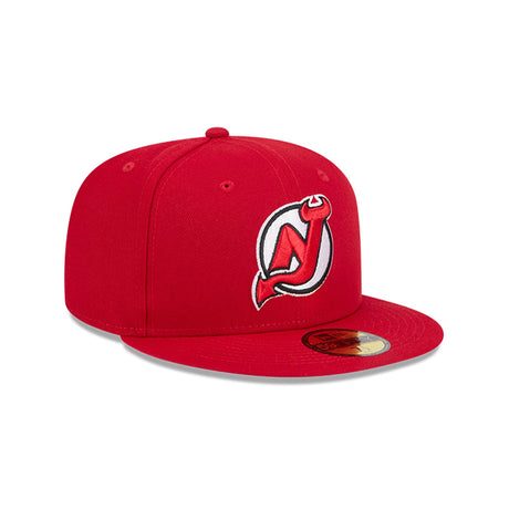 New Jersey Devils Team Red 59FIFTY Fitted Hat - New Era - 23500531001