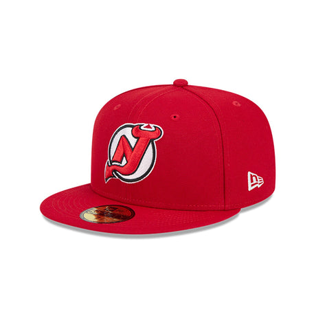 New Jersey Devils Team Red 59FIFTY Fitted Hat - New Era - 23500531001
