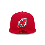 New Jersey Devils Team Red 59FIFTY Fitted Hat - New Era - 23500531001