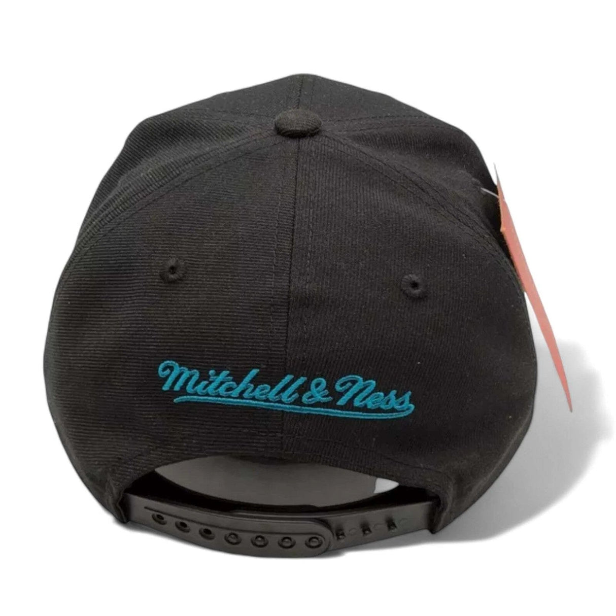 New Orleans Hornets Black/Teal Snapback - Mitchell & Ness - 