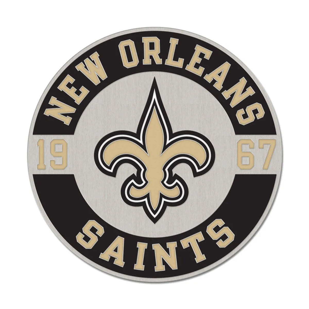 New Orleans Saints Established 1967 Collector Enamel Pin - Wincraft - 323602127