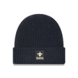 New Orleans Saints Navy Sideline Cuffed Knit Beanie - New Era - 