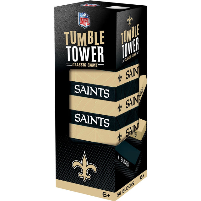 New Orleans Saints Tumble Tower - MasterPieces Puzzle Company INC - 705988017292