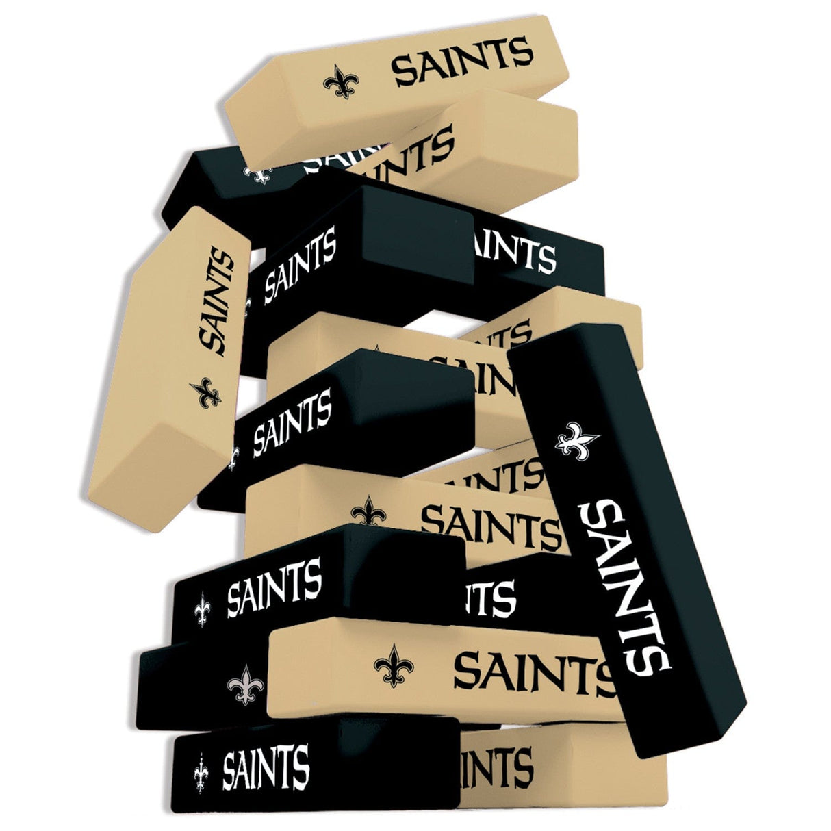 New Orleans Saints Tumble Tower - MasterPieces Puzzle Company INC - 705988017292