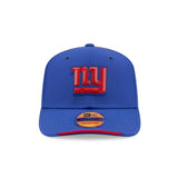 New York Giants 2026 NFL Sideline Collection Blue 9SEVENTY Stretch-Snap Hat - New Era - 23850511601