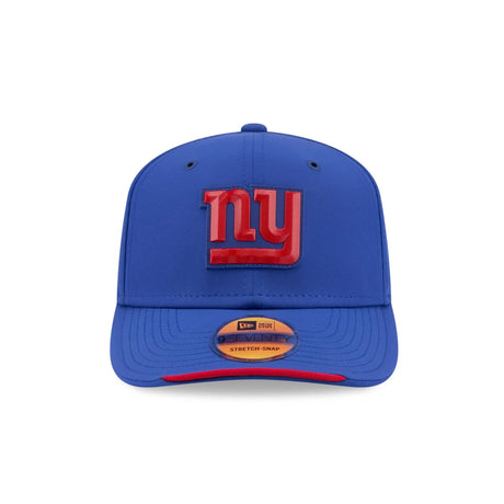 New York Giants 2026 NFL Sideline Collection Blue 9SEVENTY Stretch-Snap Hat - New Era - 23850511601