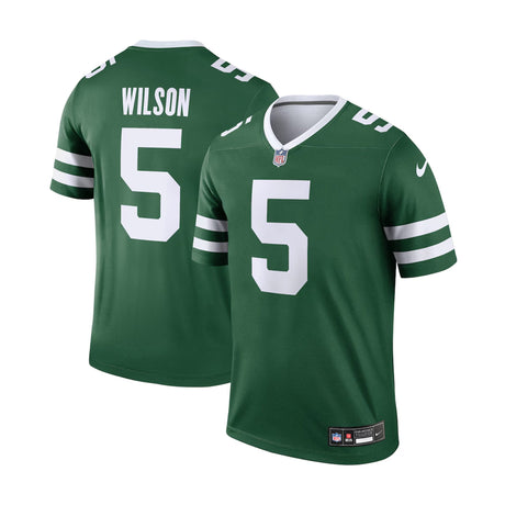 New York Jets Garrett Wilson Green Legend Player Performance T-Shirt - Nike - 23600111881