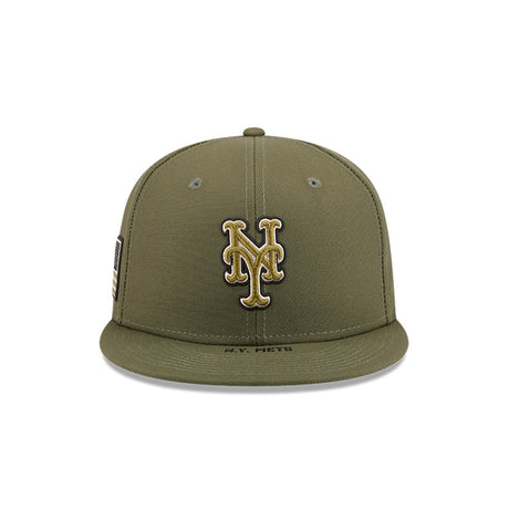 New York Mets Armed Forces Day Olive Green 59FIFTY Fitted Hat - New Era - 37090241703