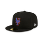 New York Mets Authentic Collection Alt Black 59FIFTY Fitted - New Era - 