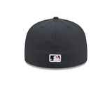 New York Mets Charcoal Pink NYC Patch 59FIFTY Fitted - New Era - 