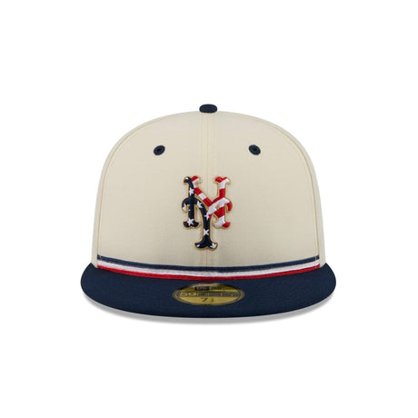 New York Mets Independence Day 2026 59FIFTY Fitted Hat - New Era - 37090441701