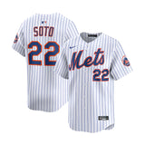 New York Mets Juan Soto White Home Limited Jersey - Nike - 235907417101