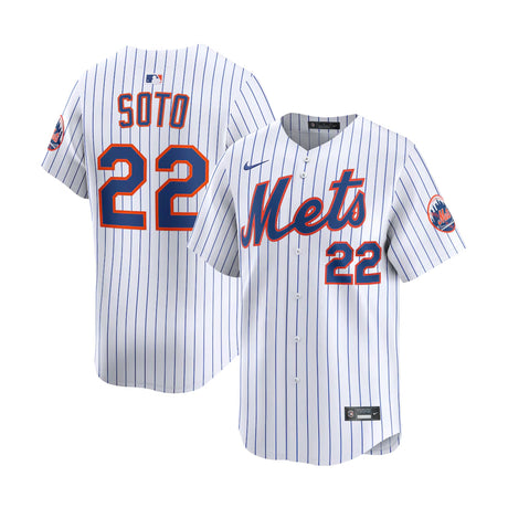 New York Mets Juan Soto White Home Limited Jersey - Nike - 235907417101