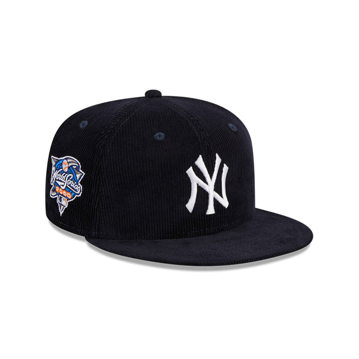 New York Yankees 2000 World Series Navy Corduroy 59FIFTY Fitted Hat - New Era - 23335443001
