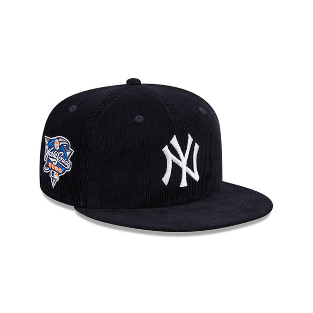 New York Yankees 2000 World Series Navy Corduroy 59FIFTY Fitted Hat - New Era - 23335443001