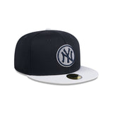 New York Yankees 2025 Batting Practice Navy 59FIFTY Fitted Hat - New Era - 23250343001