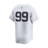 New York Yankees Aaron Judge 99 White Pinstripe Home Limited Jersey - Nike - 235901430101