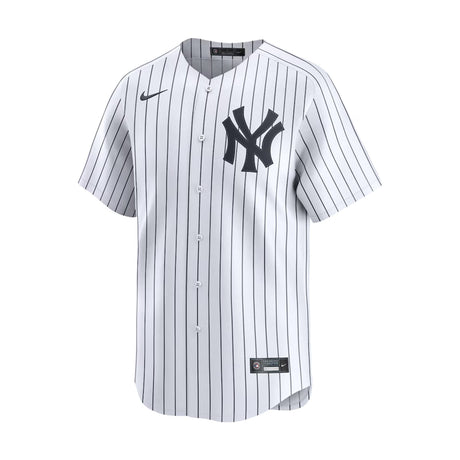 New York Yankees Aaron Judge 99 White Pinstripe Home Limited Jersey - Nike - 235901430101