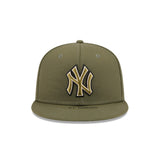 New York Yankees Armed Forces Day Olive Green 59FIFTY Fitted Hat - New Era - 37090243003
