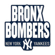 New York Yankees Bronx Bombers Slogan Collector Enamel Pin - Wincraft - 3236014309