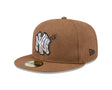 New York Yankees Canvas Camel 59FIFTY Fitted - New Era - 