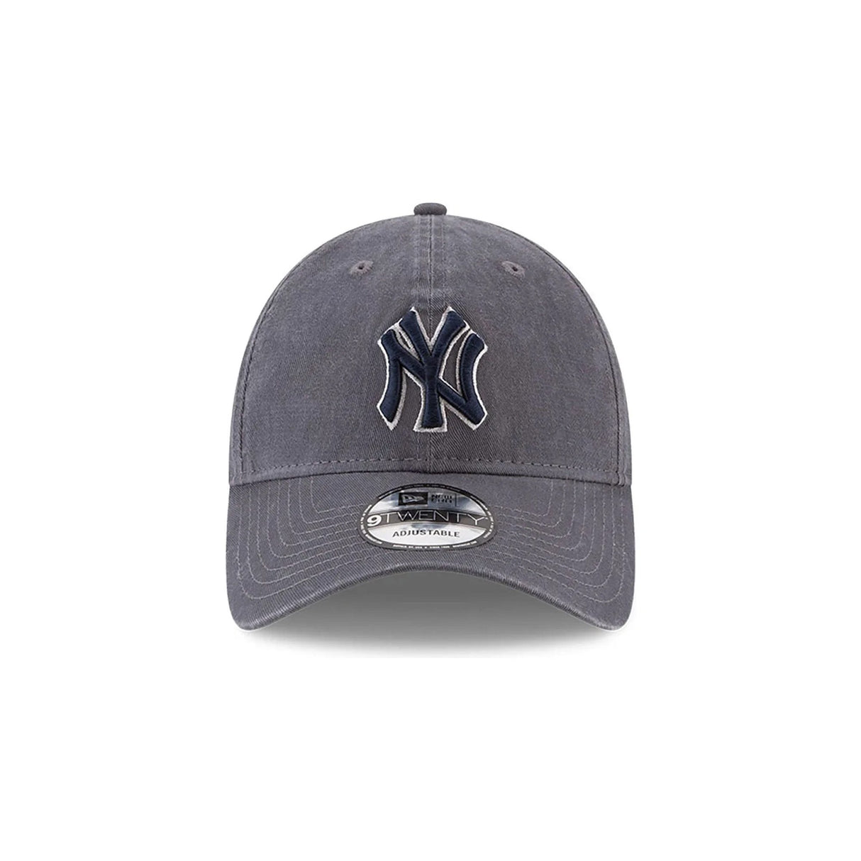 New York Yankees Core Classic Gray 9TWENTY Adjustable Hat - New Era - 23011943002