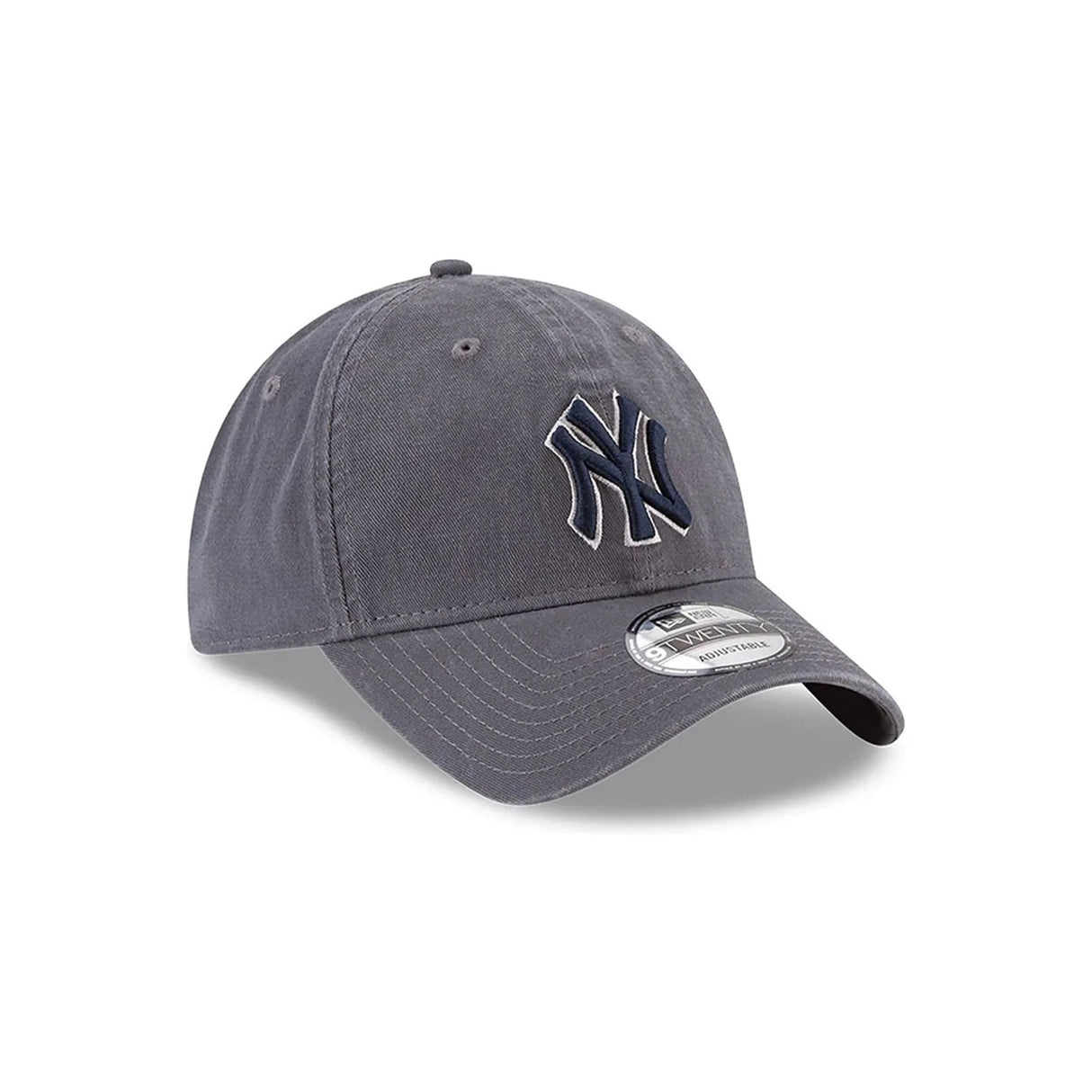 New York Yankees Core Classic Gray 9TWENTY Adjustable Hat - New Era - 23011943002