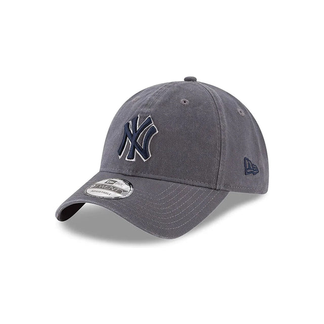 New York Yankees Core Classic Gray 9TWENTY Adjustable Hat - New Era - 23011943002