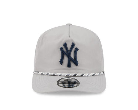 New York Yankees Gray & Navy New Era 19TWENTY Adjustable Rope Hat - New Era - 