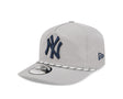 New York Yankees Gray & Navy New Era 19TWENTY Adjustable Rope Hat - New Era - 
