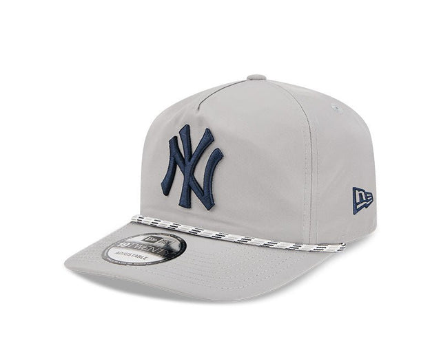 New York Yankees Gray & Navy New Era 19TWENTY Adjustable Rope Hat - New Era - 