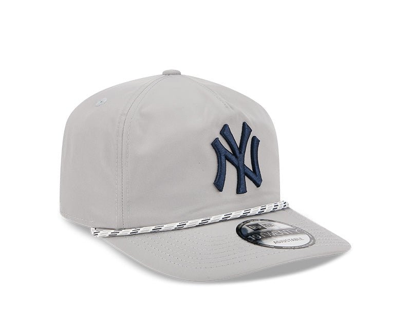 New York Yankees Gray & Navy New Era 19TWENTY Adjustable Rope Hat - New Era - 