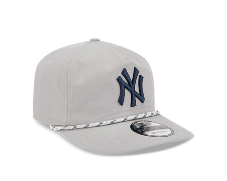 New York Yankees Gray & Navy New Era 19TWENTY Adjustable Rope Hat - New Era - 