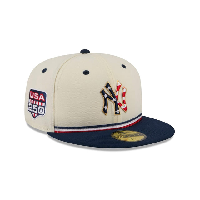 New York Yankees Independence Day 2026 59FIFTY Fitted Hat - New Era - 37090443001