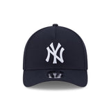 New York Yankees Navy M-Crown A-Frame 9FORTY Snapback Hat - New Era - 23672143001