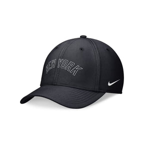 New York Yankees Navy Primetime Performance SwooshFlex Hat - Nike - 23070443007