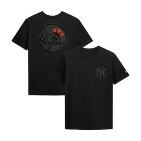New York Yankees Patriotic Black Tonal Graphic T-Shirt - New Era - 230491643001