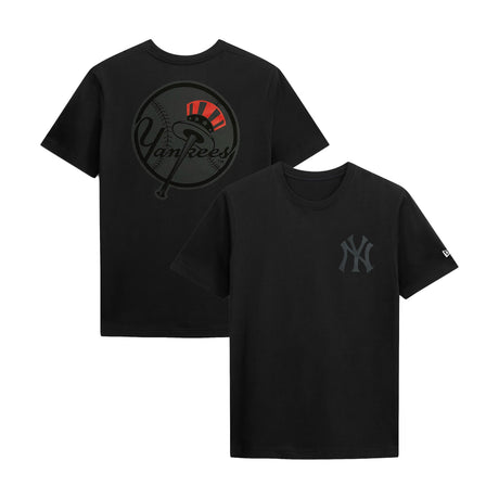 New York Yankees Patriotic Black Tonal Graphic T-Shirt - New Era - 230491643001