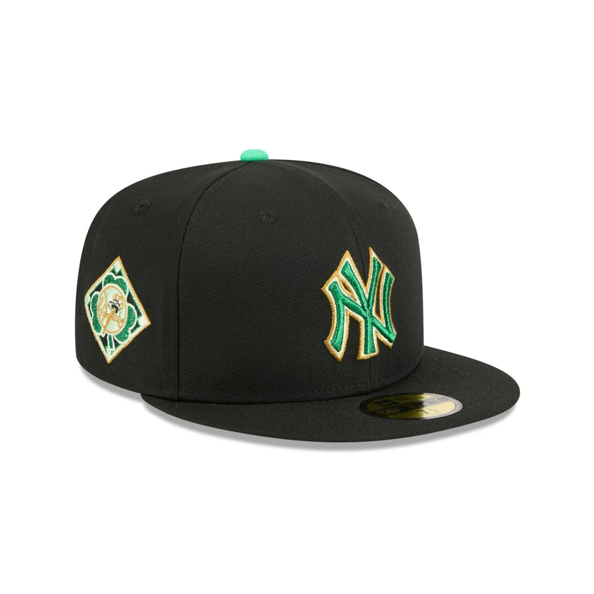 New York Yankees St. Patrick's Day 2026 Black 59FIFTY Fitted Hat - New Era - 37090143001