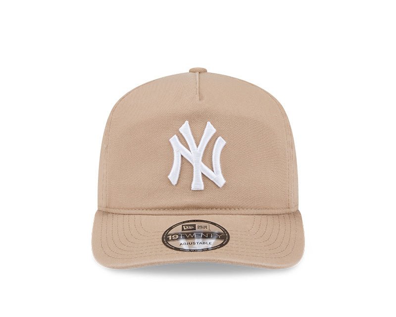 New York Yankees Tan New Era 19TWENTY Snapback Hat - New Era - 