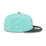 New York Yankees Two - Tone Mint & Charcoal 59FIFTY Fitted Hat - New Era - 23010743002