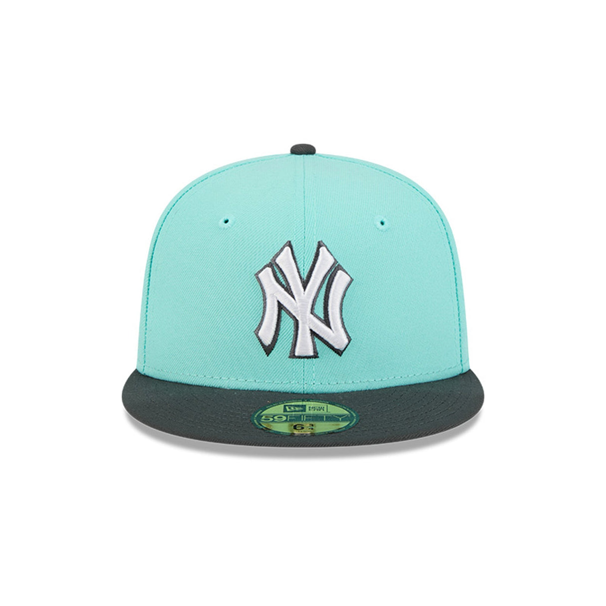 New York Yankees Two - Tone Mint & Charcoal 59FIFTY Fitted Hat - New Era - 23010743002
