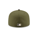 New York Yankees Yankee Stadium Patch Olive & Black "Field Issue" 59FIFTY Fitted Hat - New Era - 