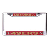 NFL License Plate Frame - CHOOSE YOUR TEAM - Wincraft - 324202101
