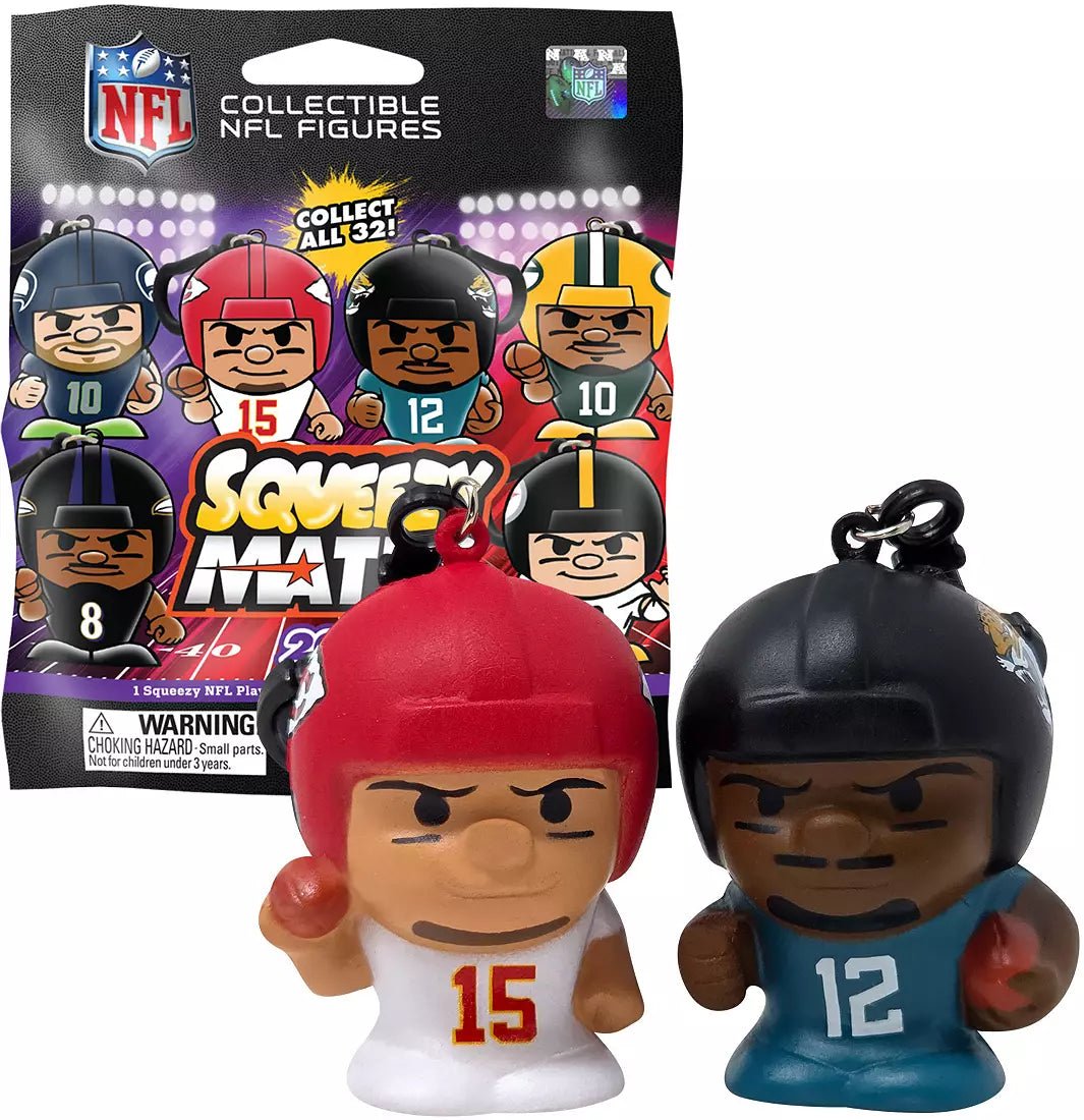 NFL Squeezy Mates Blind Pack - 1 Figure - Party Animal – Sports Treasures