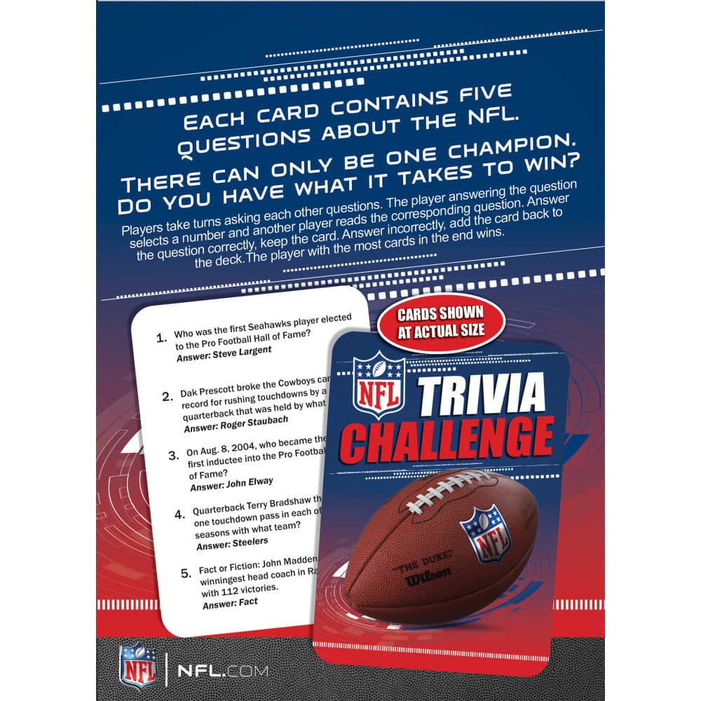 NFL Trivia Challenge - MasterPieces Puzzle Company INC - 705988014369