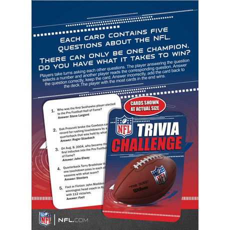 NFL Trivia Challenge - MasterPieces Puzzle Company INC - 705988014369
