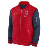 Nike Los Angeles Angels Dugout Jacket - Red & Navy - Nike - 