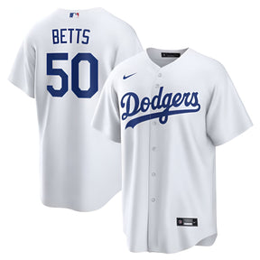 Nike Los Angeles Dodgers Mookie Betts Player Jersey - White - Nike - 