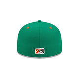Norfolk Tides Authentic Collection On-Field Green 59FIFTY Fitted Hat - New Era - 232602418101